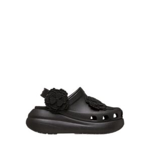 Crocs Crush Lace Floral Unisex Clog - Black